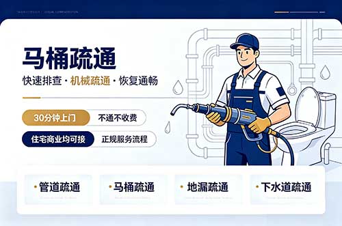 东丽马桶疏通