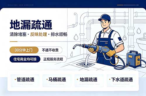 东丽地漏疏通